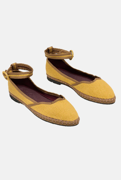 Bracelet Mustard Flat shoes Flabelus 