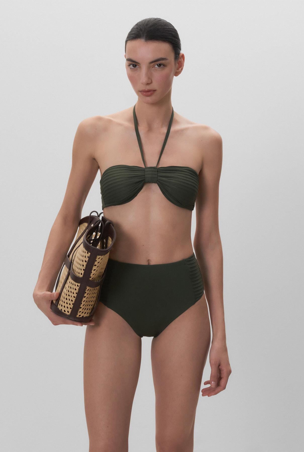 Braguita de bikini tiro alto Swimwear Simorra 