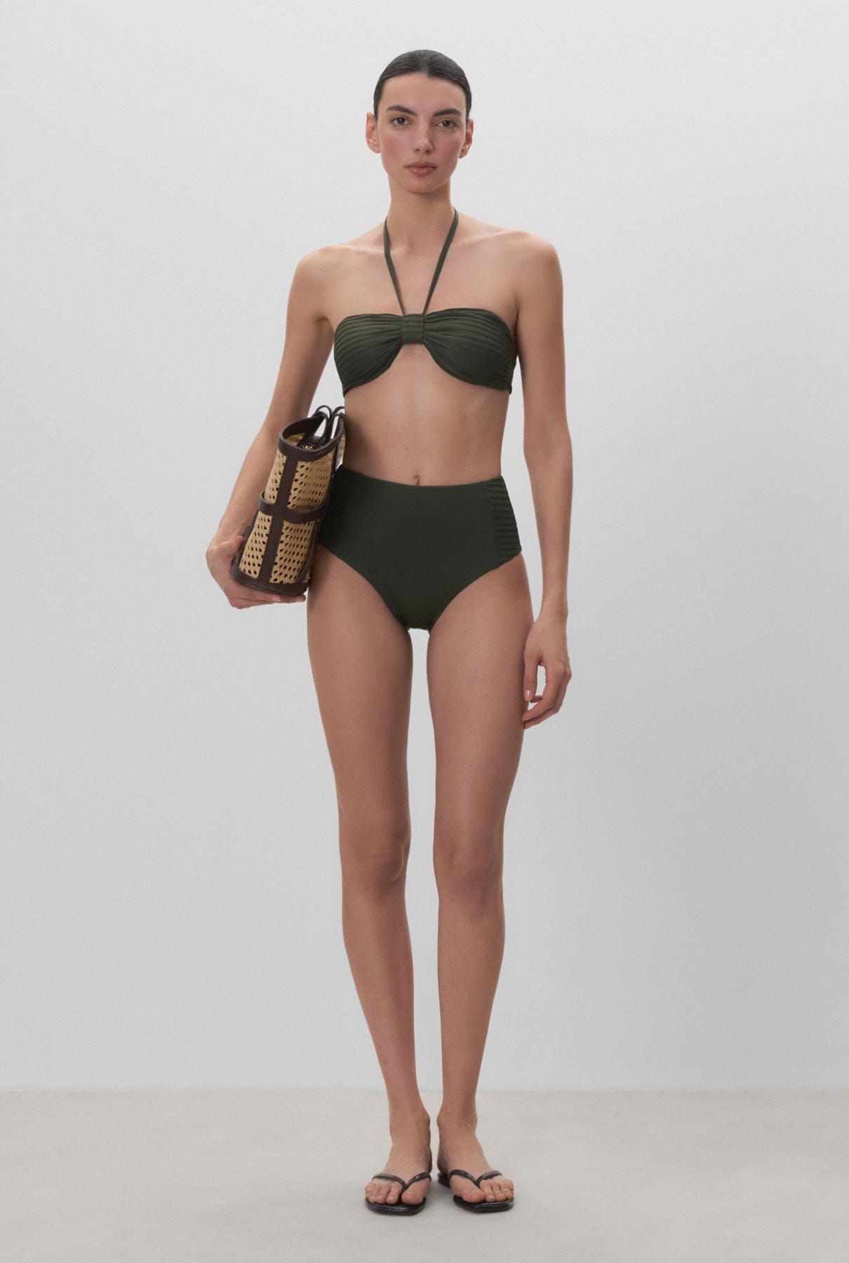 Braguita de bikini tiro alto Swimwear Simorra 