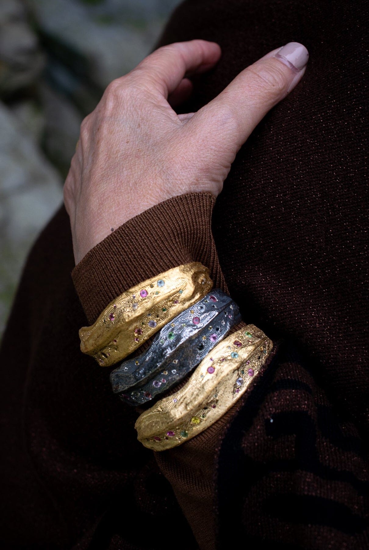 Brazalete Dune Oro Bracelets Clara & Beth 