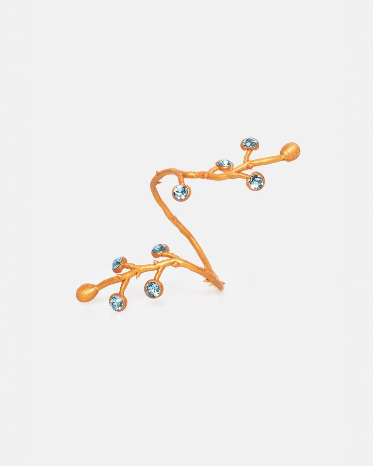 Brazalete rama cristal agua marina Bracelets Joaquin Blanco 