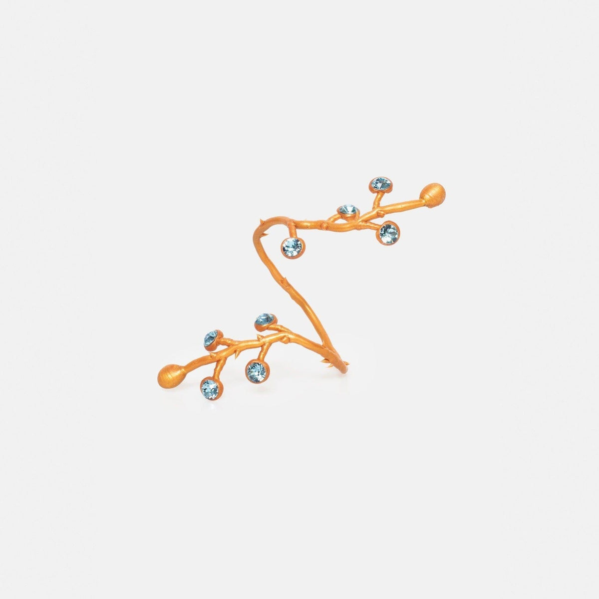 Brazalete rama cristal agua marina Bracelets Joaquin Blanco 