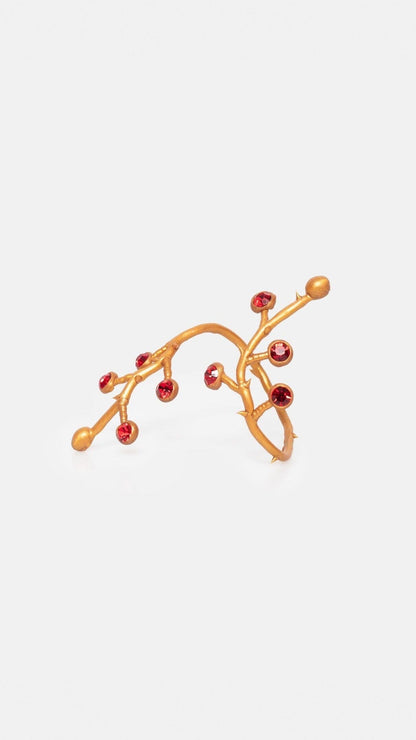 Brazalete rama cristal rojo Bracelets Joaquin Blanco 