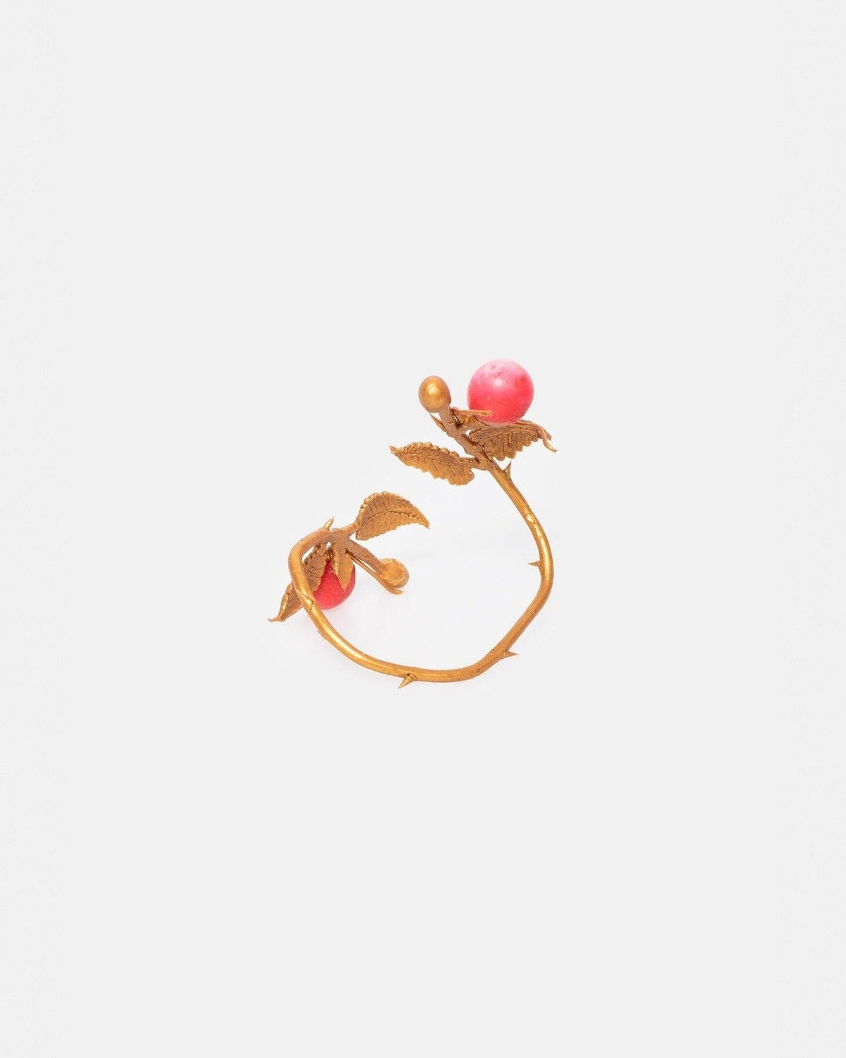 Brazalete Rama y Frutos Rosa Bracelets Joaquin Blanco 
