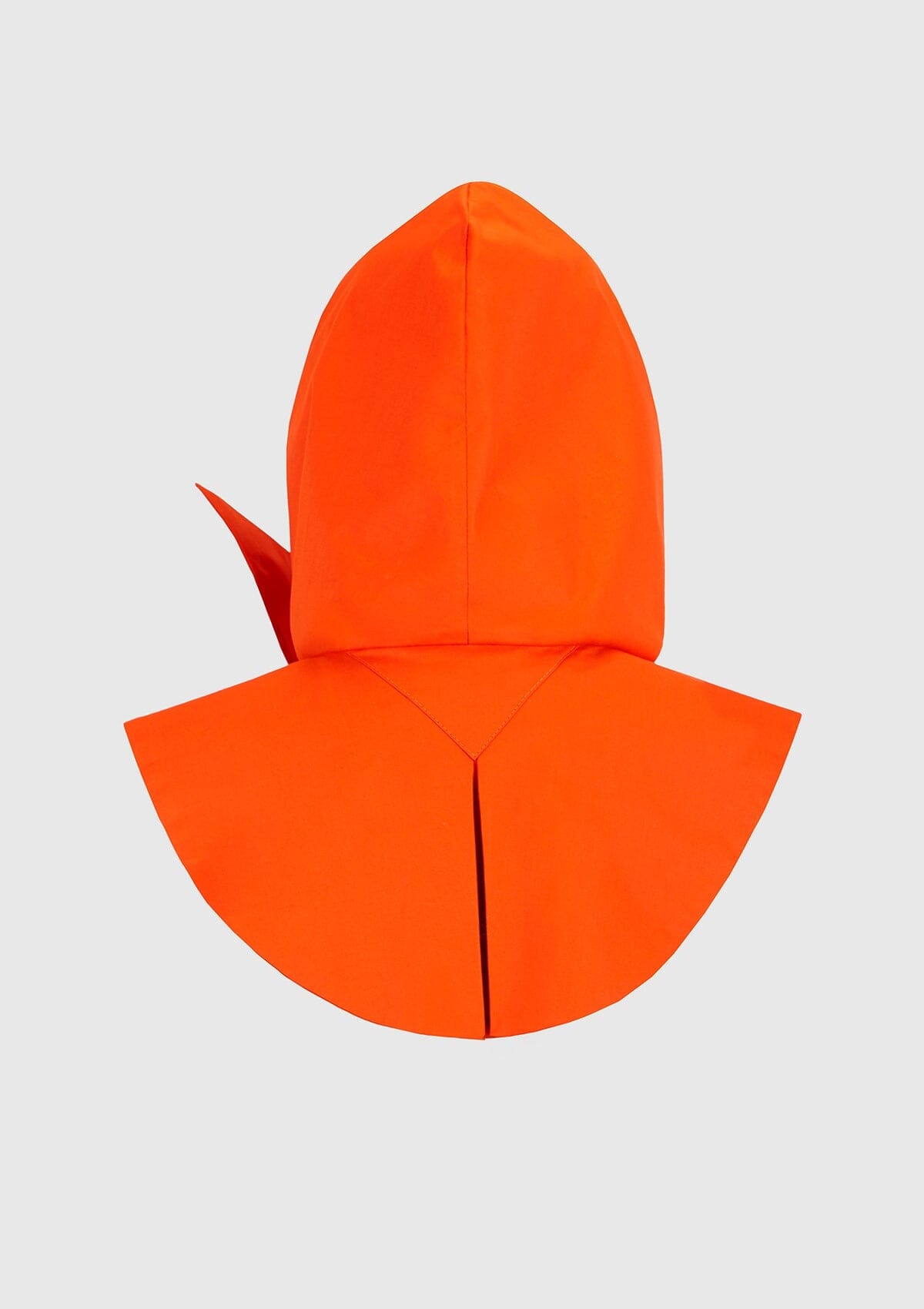 Bright orange water-repellent hood Foulards & Scarves Boscoier 