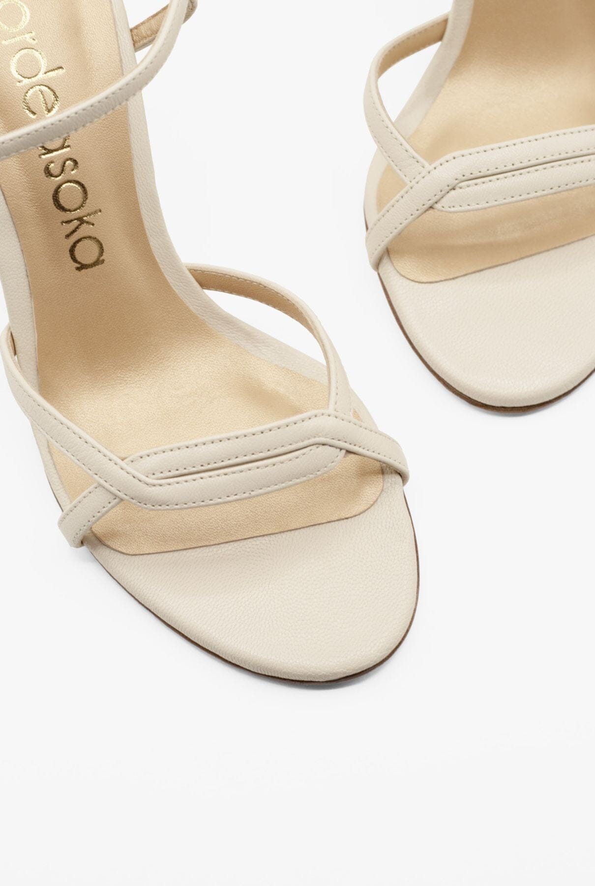 BRÍGIDA COTTON SANDALS Heels Flordeasoka 