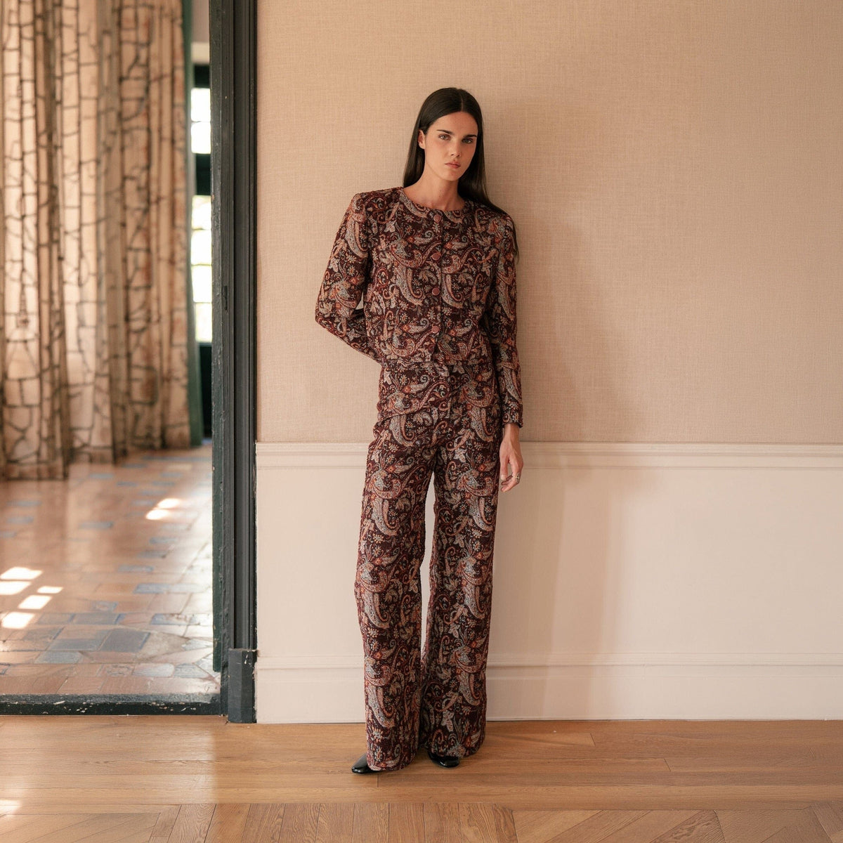 Brocade pants Trousers Vano Studio 