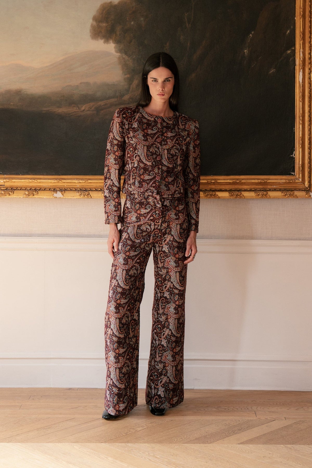 Brocade pants Trousers Vano Studio 