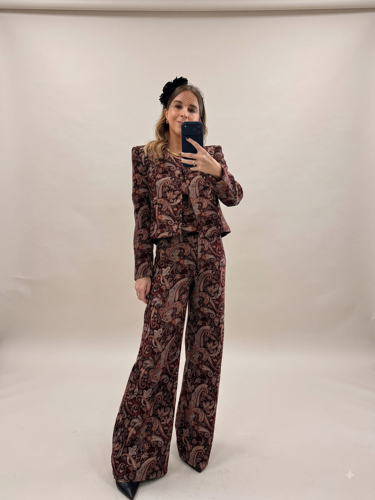 Brocade pants Trousers Vano Studio 