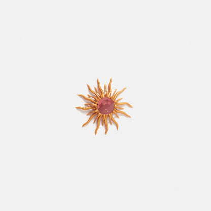 Broche sol golden morado Brooches Joaquin Blanco 