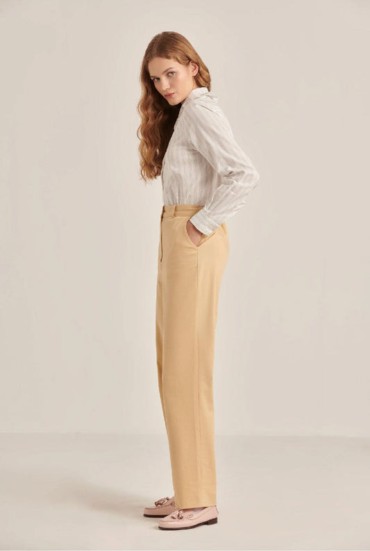 BROOKE BEIGE Trousers Kolonaki 