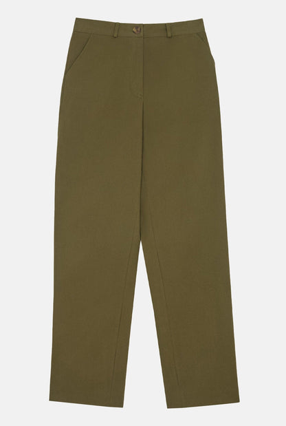 BROOKE KHAKI Trousers Kolonaki 