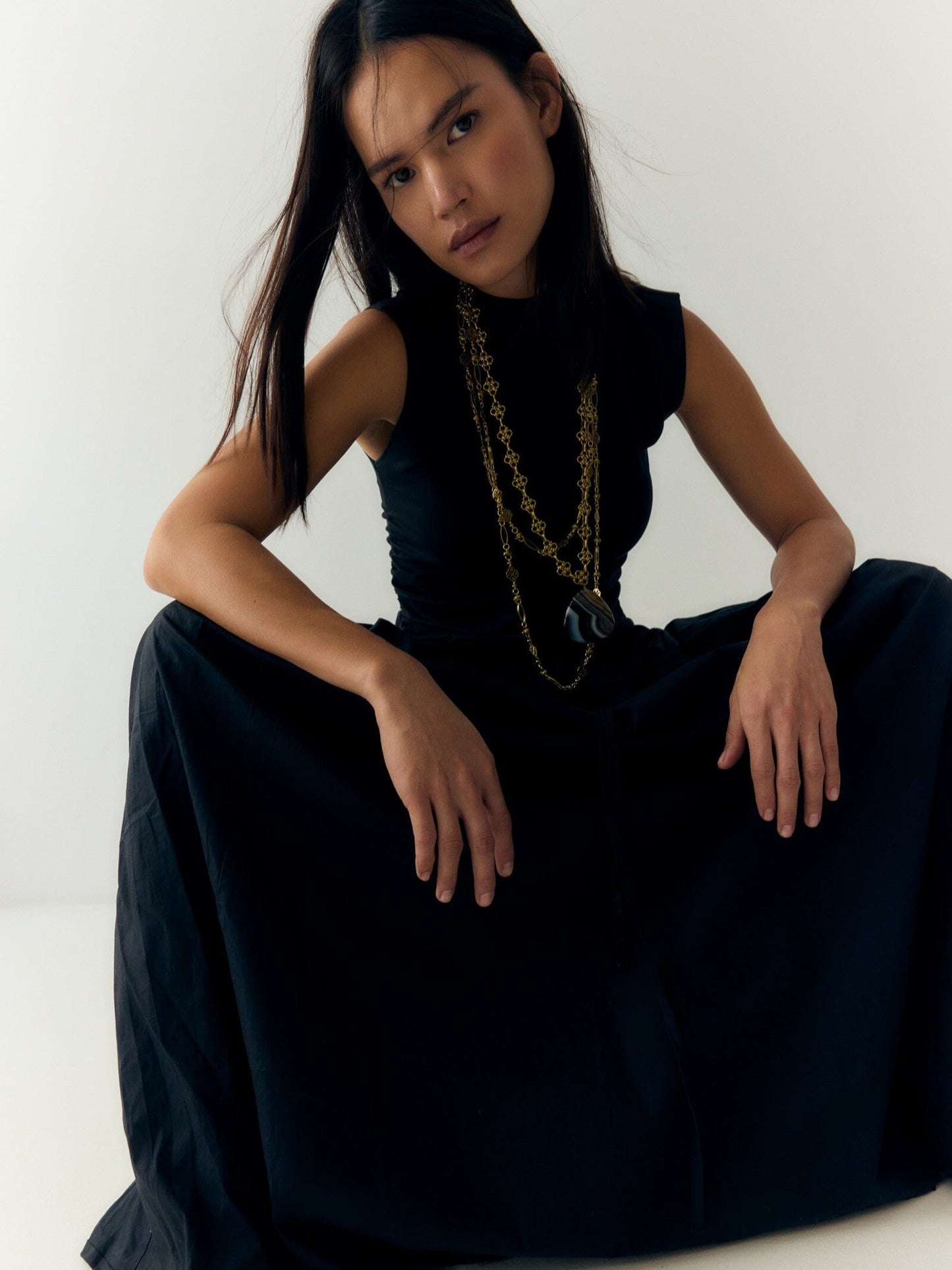 BROWNSTONE NECKLACE Necklaces Sita Nevado 