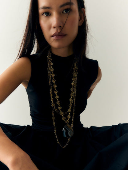 BROWNSTONE NECKLACE Necklaces Sita Nevado 