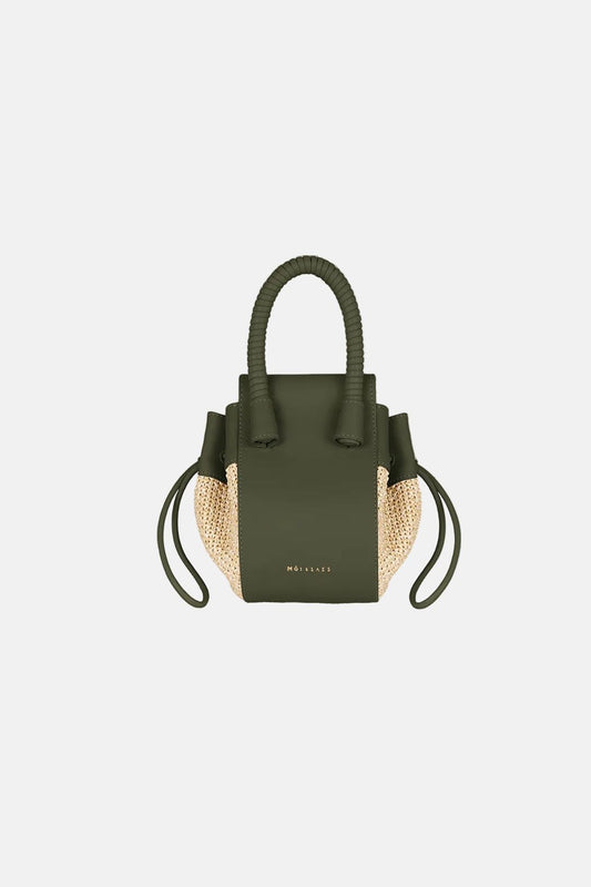 BUBBLE RAFFIA | OLIVA Crossbody bags Moi & Sass 