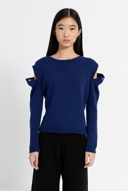 Bullet sweater blue Sweaters Carlota Cahis 