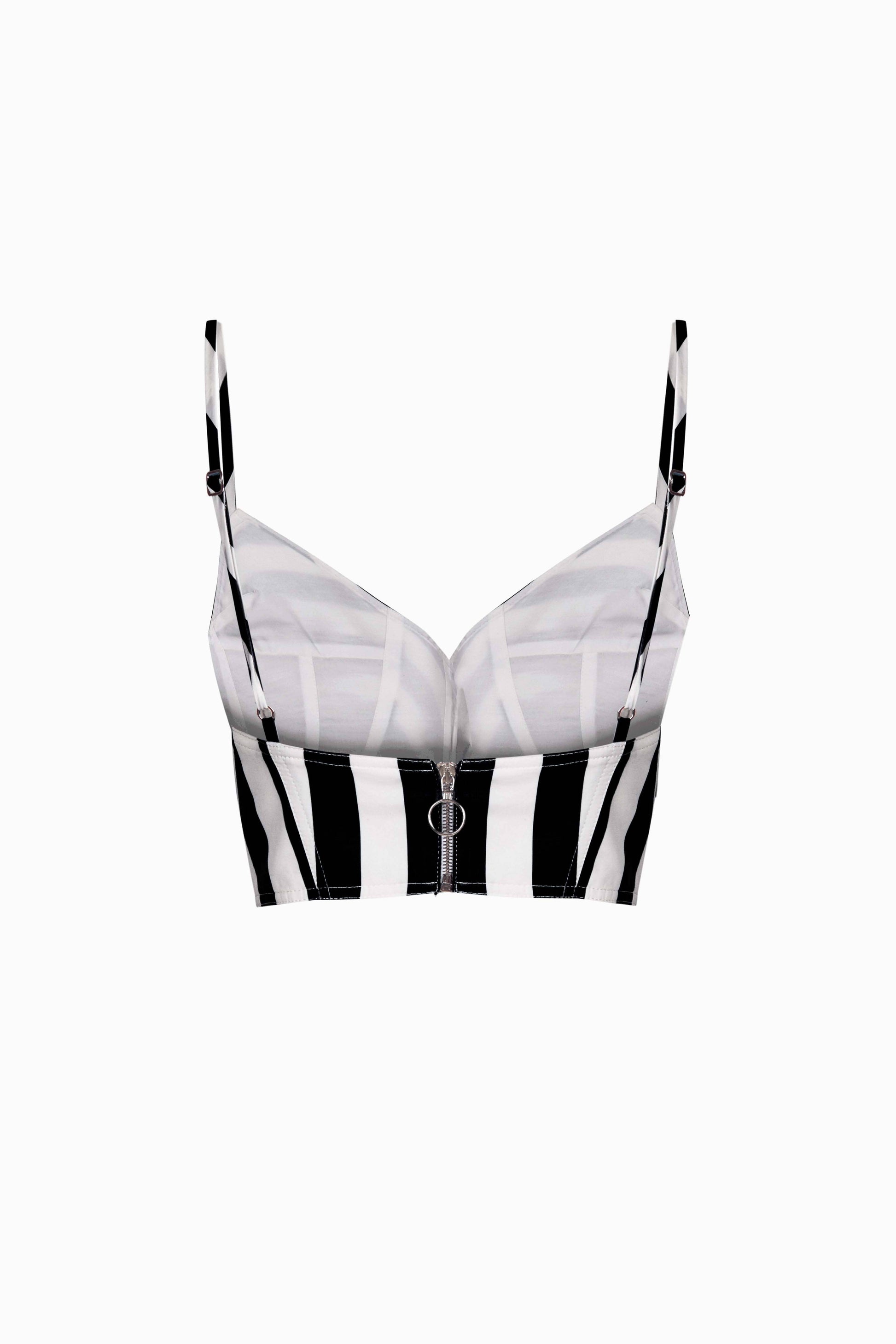 B&W Stripes Top Tops and Blouses PALOMO SPAIN 