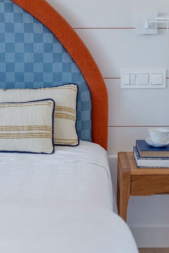 Cabecero Mayon Tesela Azul Furniture Be Water Home 