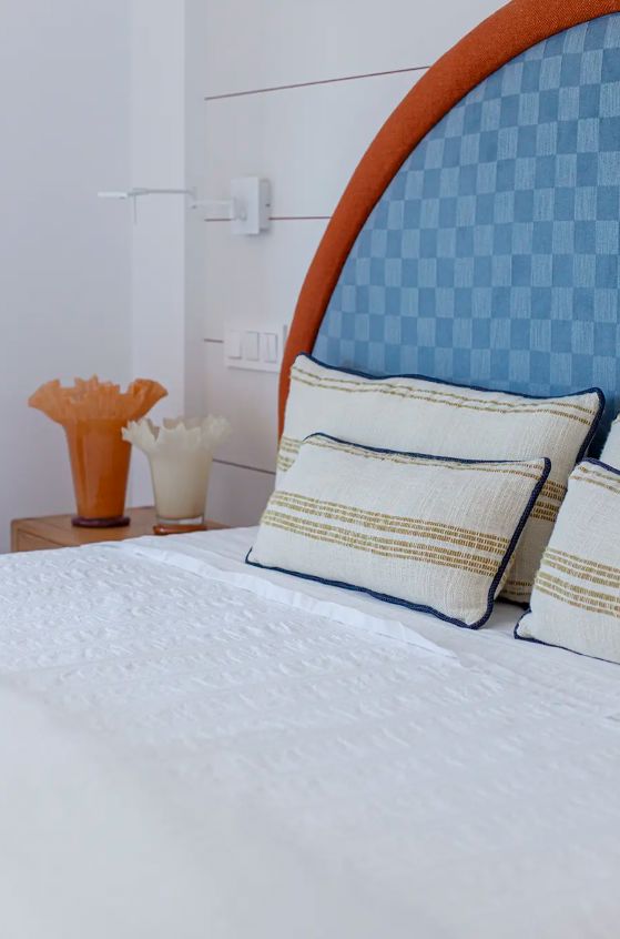 Cabecero Mayon Tesela Azul Furniture Be Water Home 