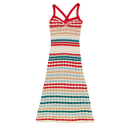 Cadaques Dress Multicolor Tops and Blouses Carlota Cahis 