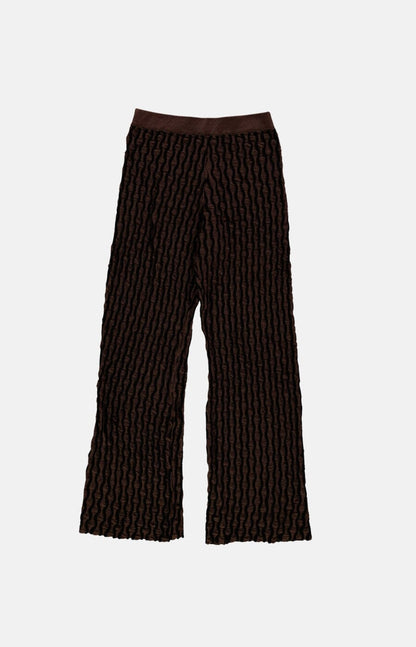 Cadaques Pants Brown Trousers Carlota Cahis 