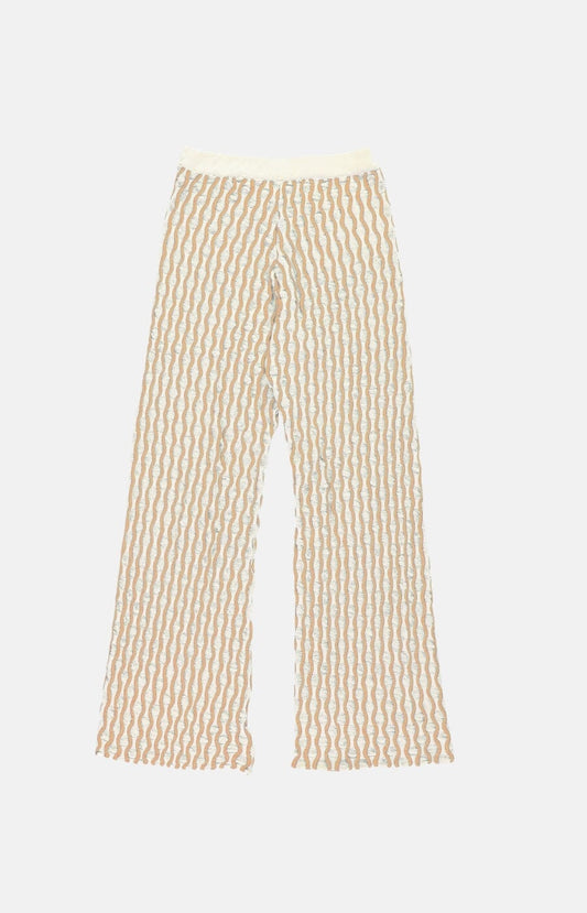 Cadaques Pants Ecru Trousers Carlota Cahis 