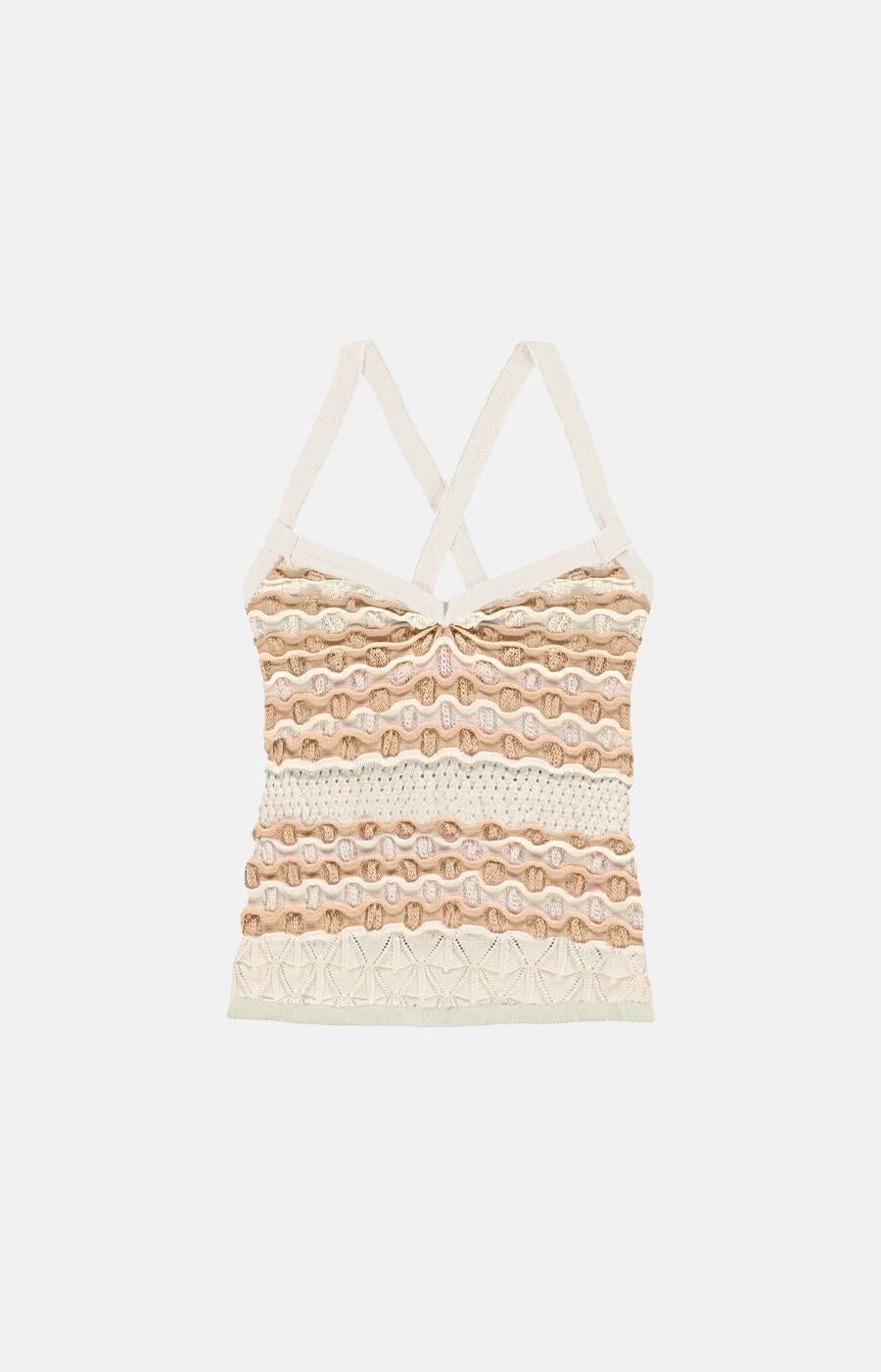Cadaques Top Ecru Tops and Blouses Carlota Cahis 