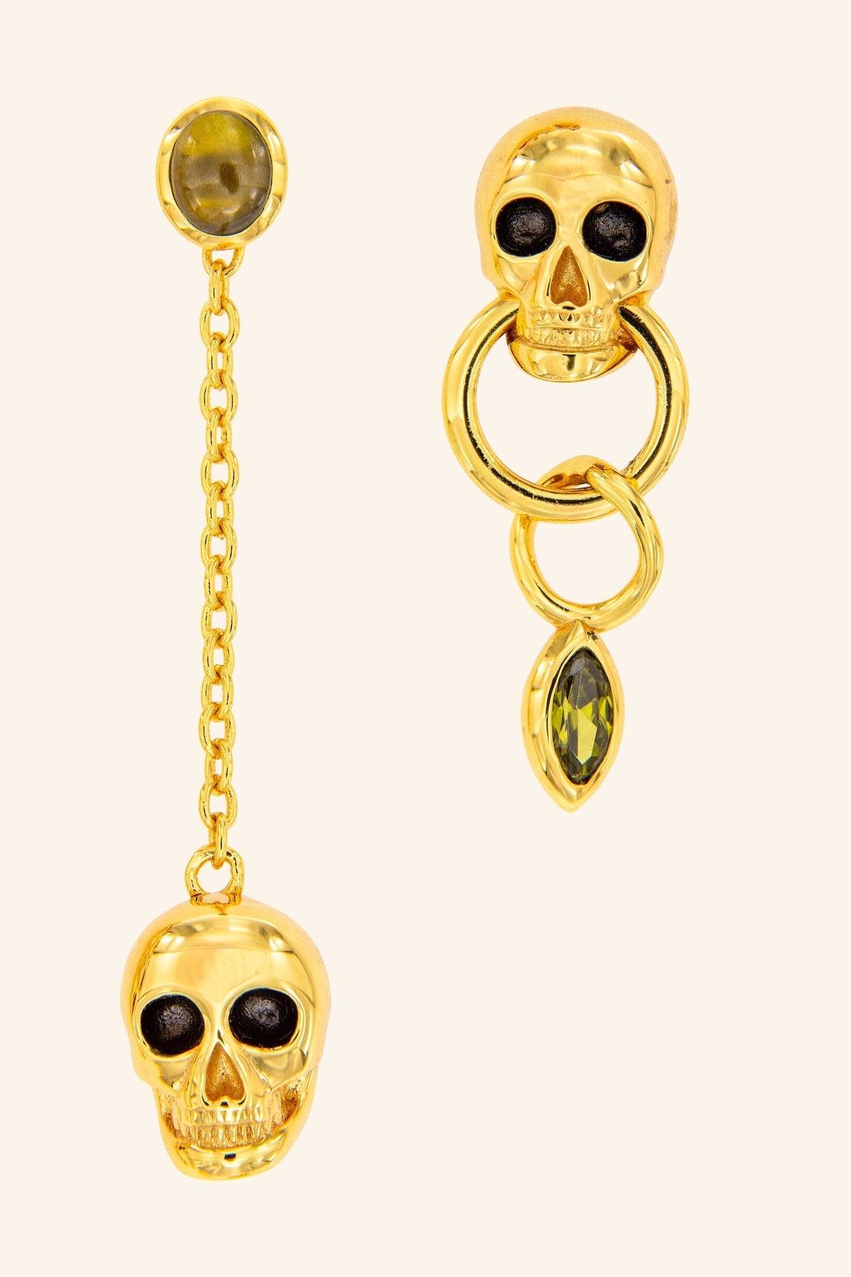 Calaca Earrings Earrings Coolook 