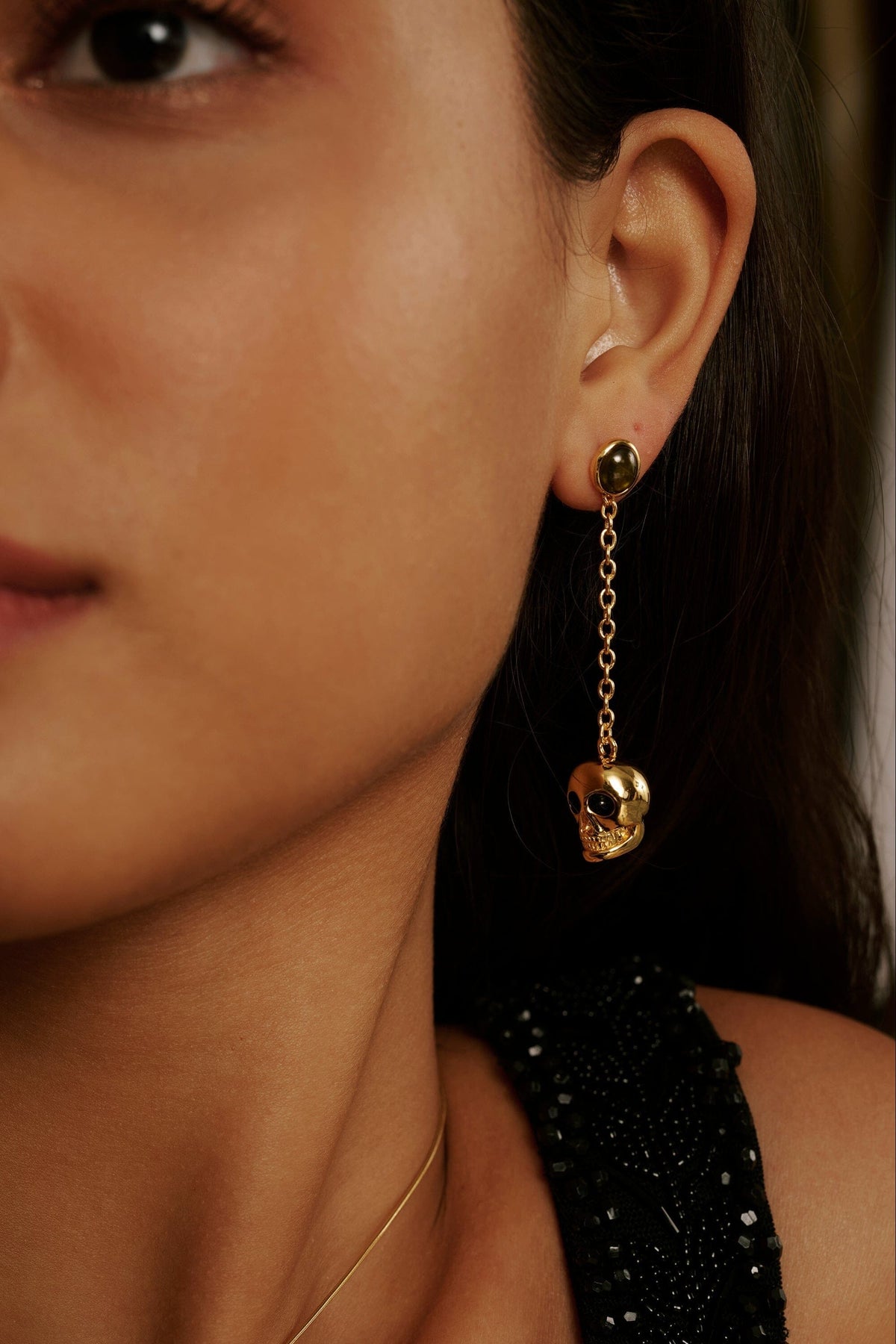 Calaca Earrings Earrings Coolook 