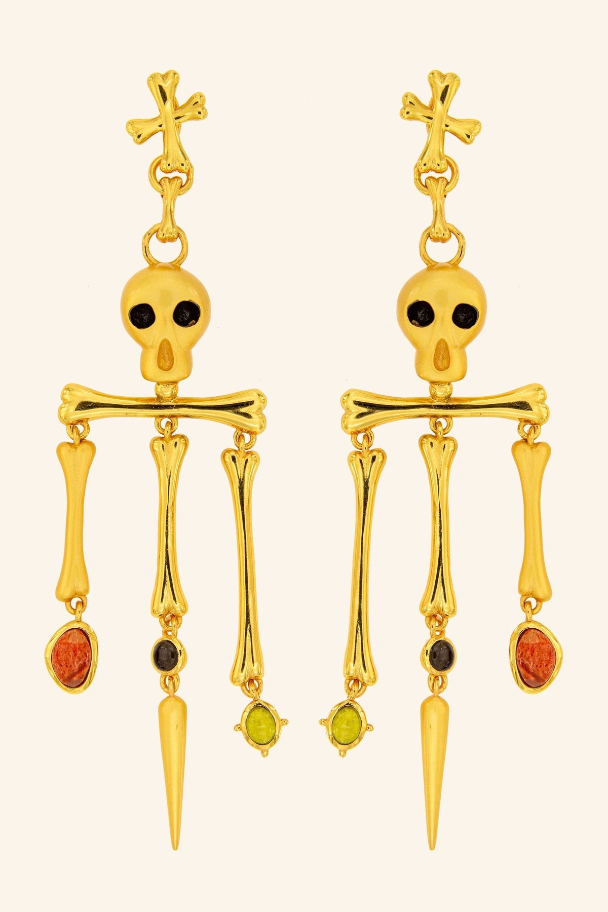 Calaverita Literaria Earrings Earrings Coolook 