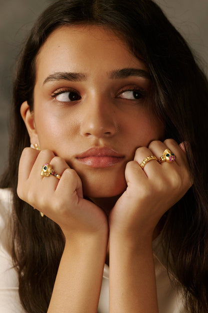 Calaverita Literaria Ring Rings Coolook 