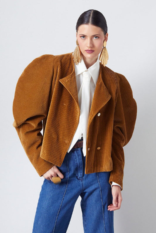 Camila Jacket Brandy Corduroy Jackets The Label Edition 