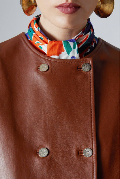 Camila Jacket Cognac Jackets The Label Edition 