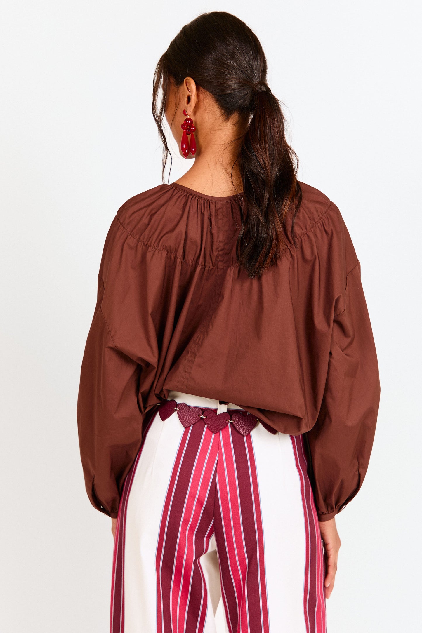 CAMISA ADELA MARRÓN Shirts & blouses Werit 