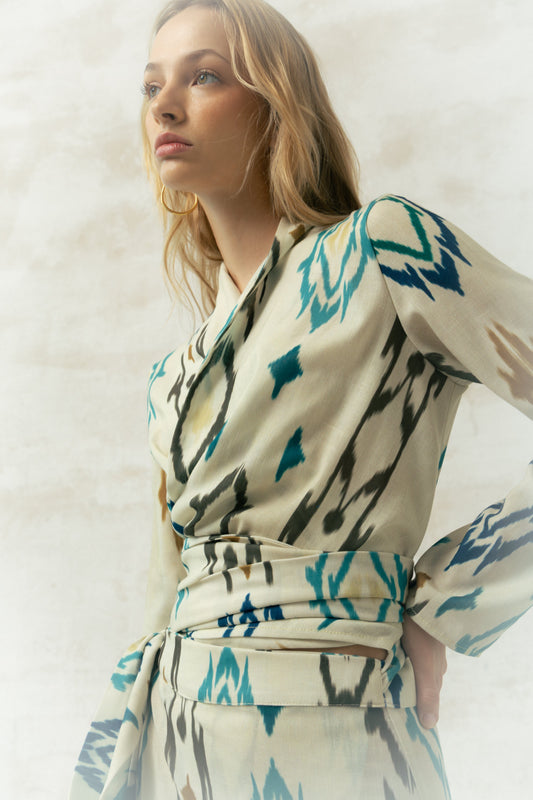 Camisa Alma Ikat Shirts & blouses Julise Magon 