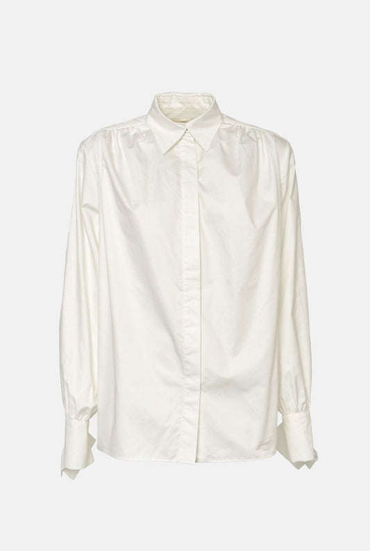 Camisa Amanda Blanca Shirts & blouses Iki Essentials 