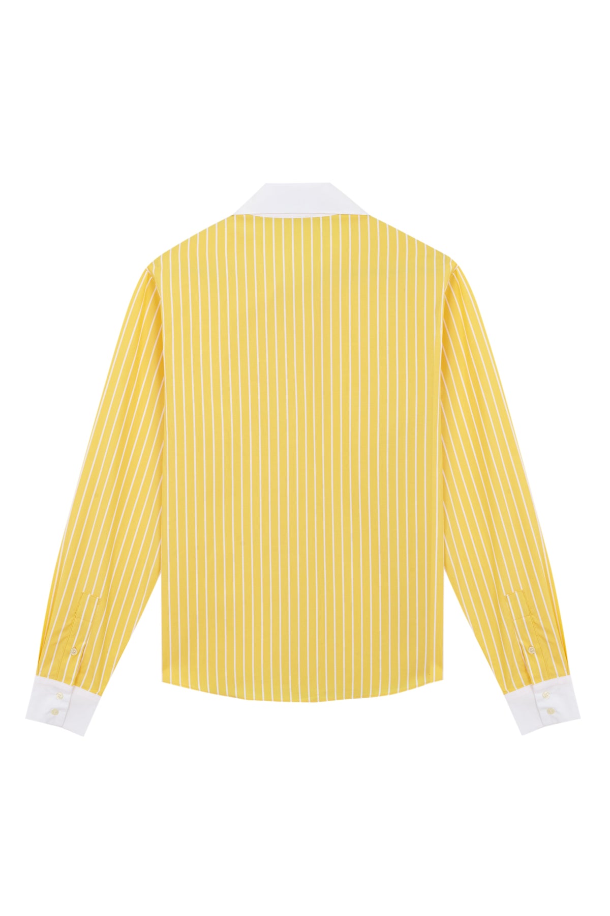 CAMISA AMARILLA RAYAS BLANCAS Shirts & Blouses MANS 