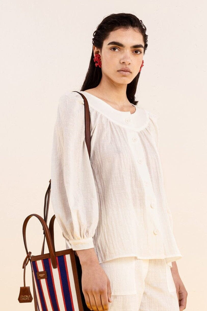 CAMISA ANA BLANCO Shirts & blouses SOY FASCINANTE 