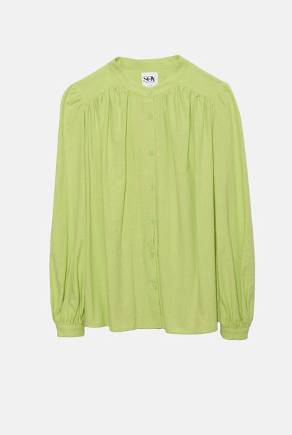 Camisa Ana verde Shirts & blouses SOYFASCINANTE 