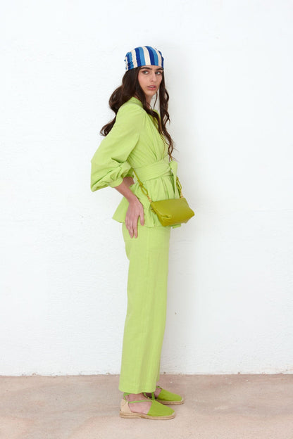 Camisa Ana verde Shirts & blouses SOYFASCINANTE 