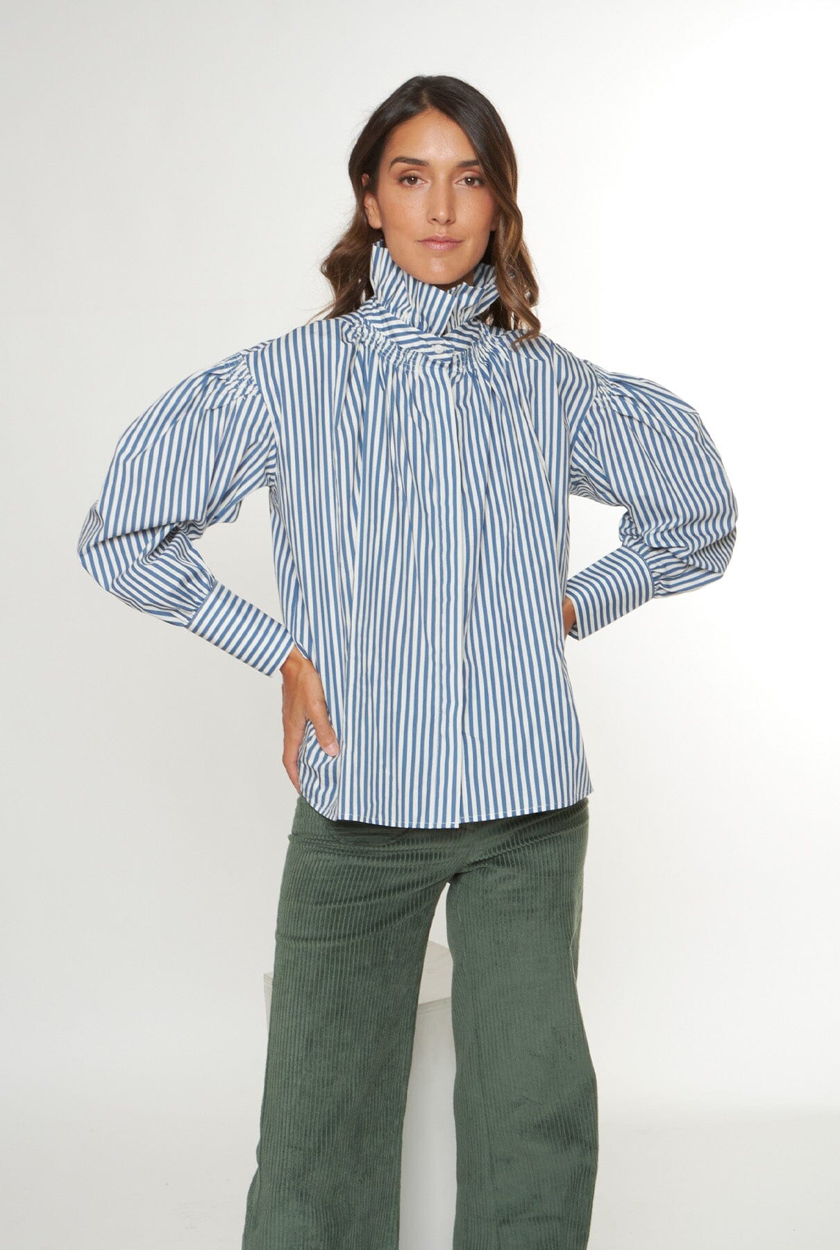 CAMISA BALMORAL AZUL Shirts & blouses Werit 