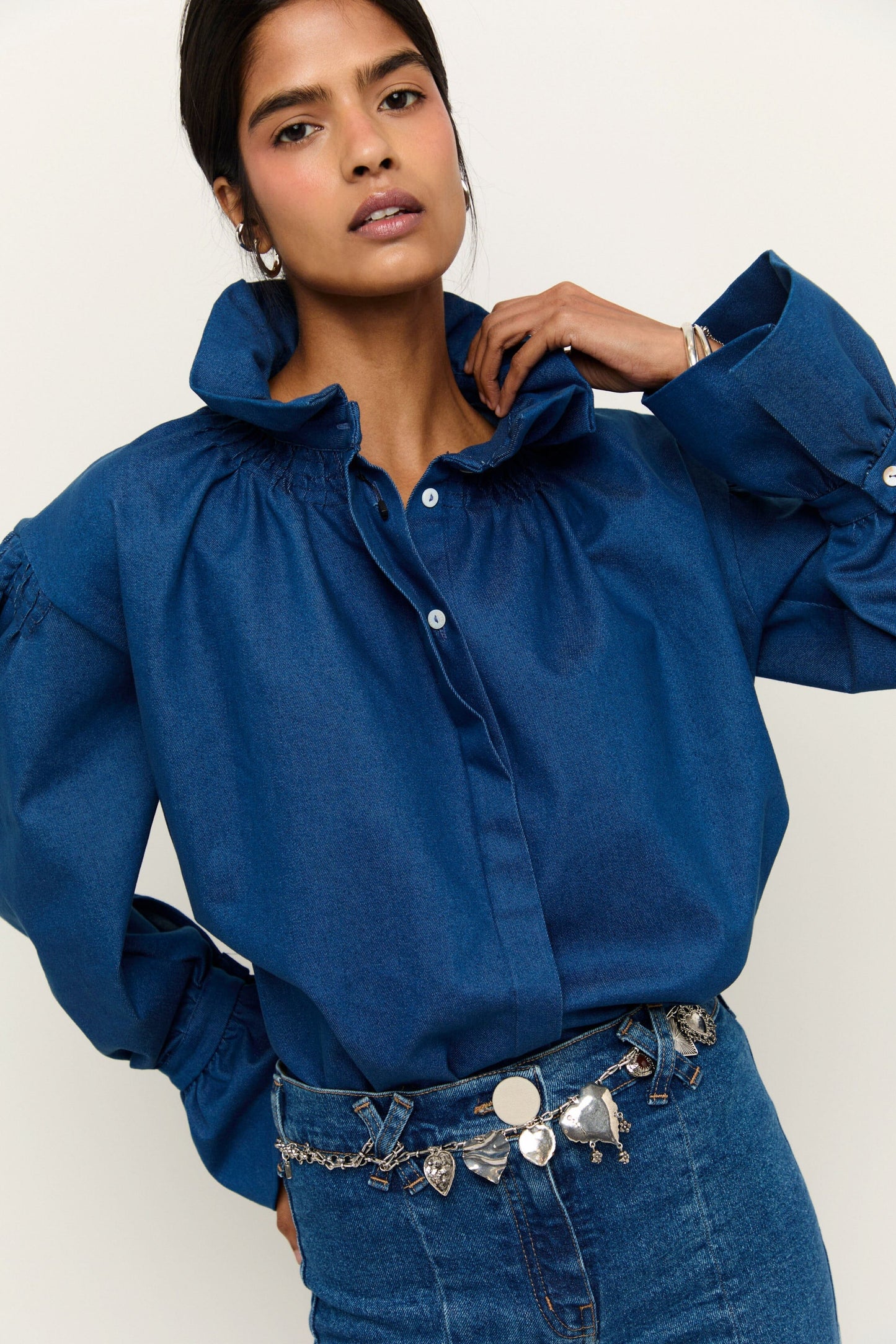 CAMISA BALMORAL DENIM Shirts & Blouses Werit 