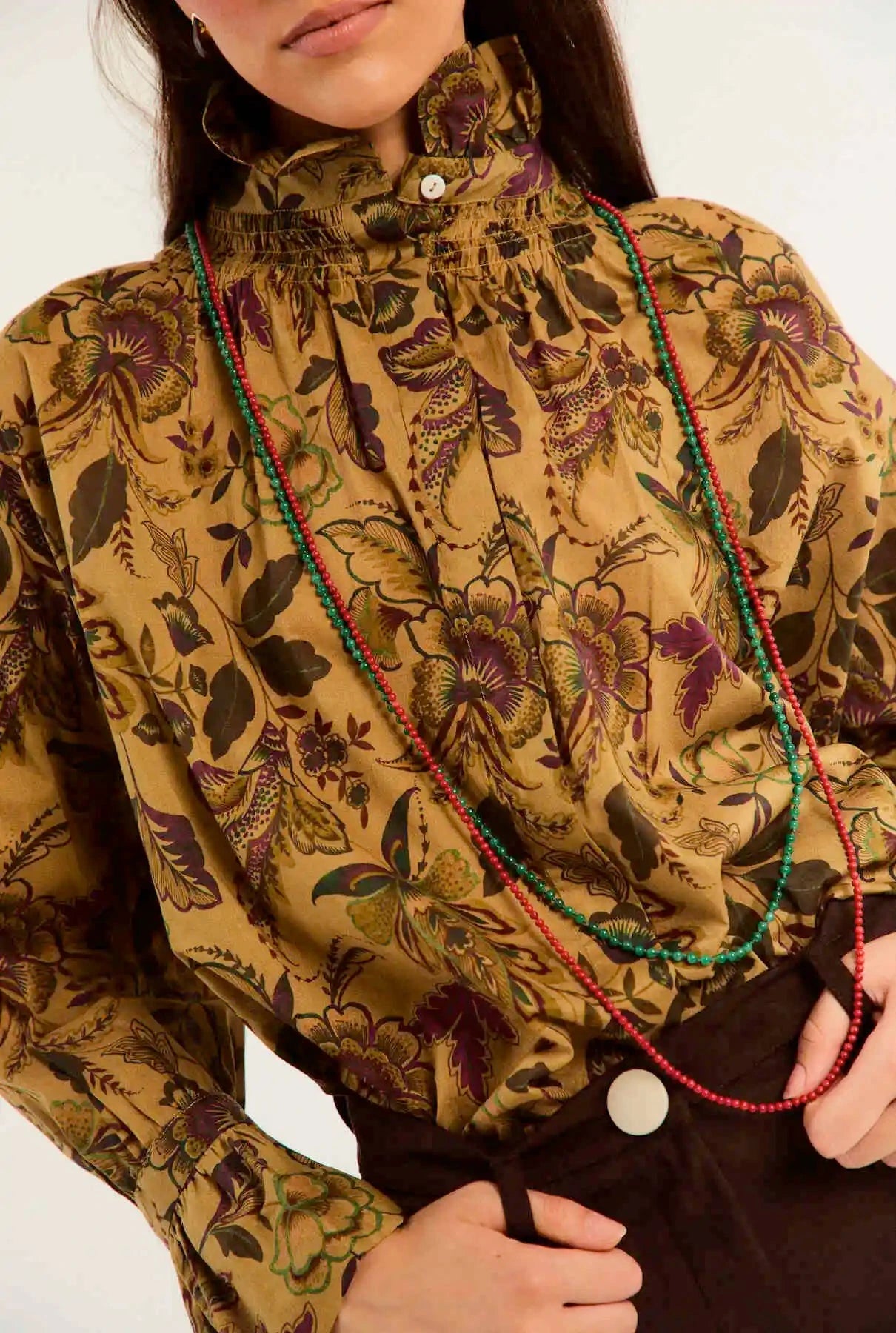 CAMISA BALMORAL KEW KAKI Shirts & Blouses Werit 