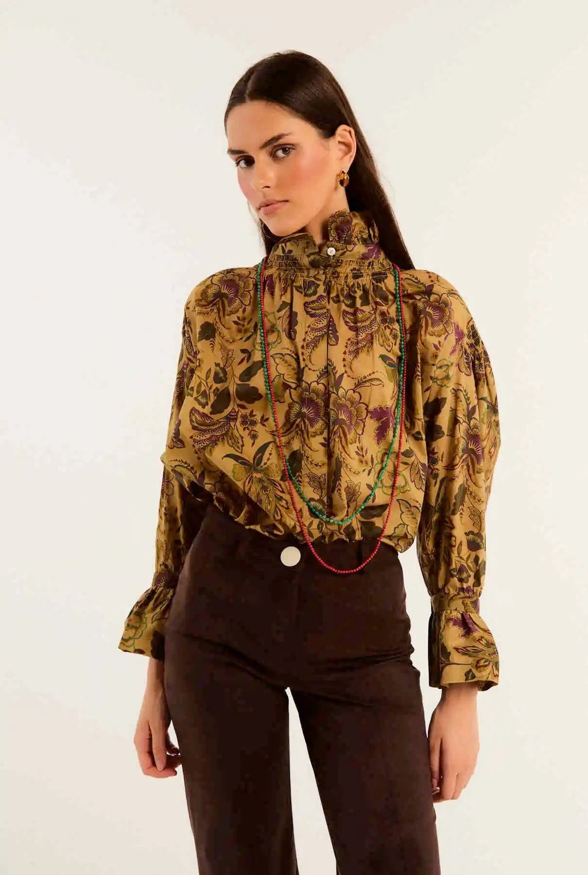 CAMISA BALMORAL KEW KAKI Shirts & Blouses Werit 