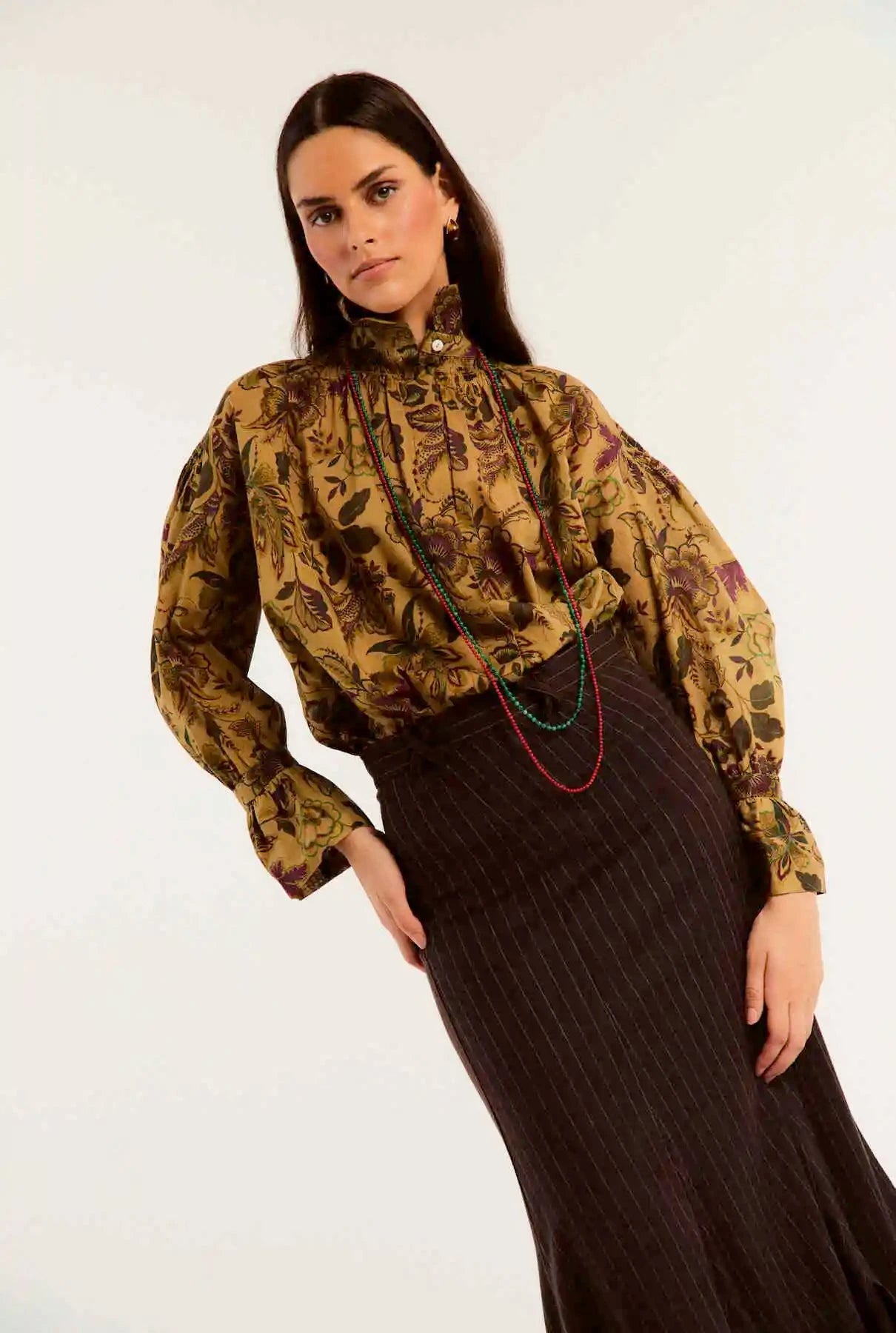 CAMISA BALMORAL KEW KAKI Shirts & Blouses Werit 