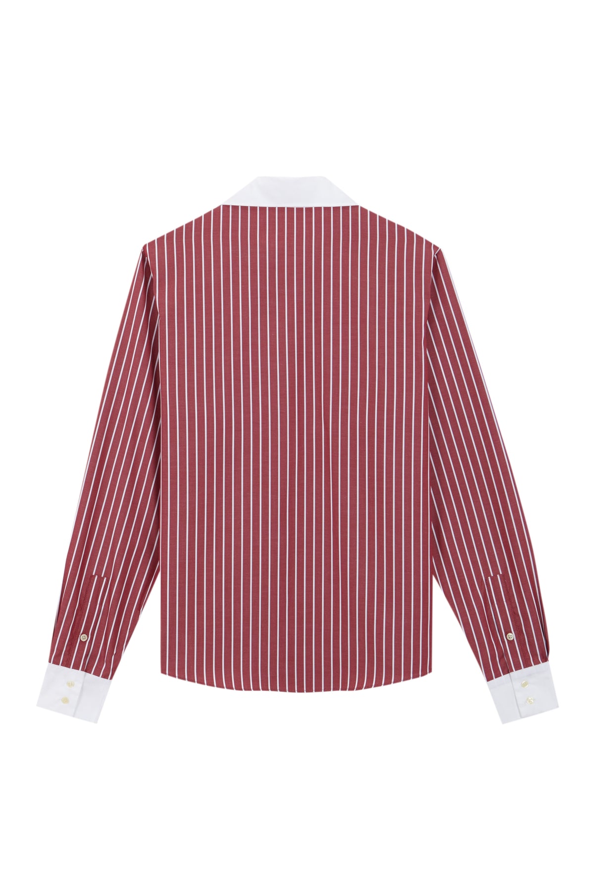 CAMISA BURDEOS RAYAS BLANCAS Shirts & Blouses MANS 