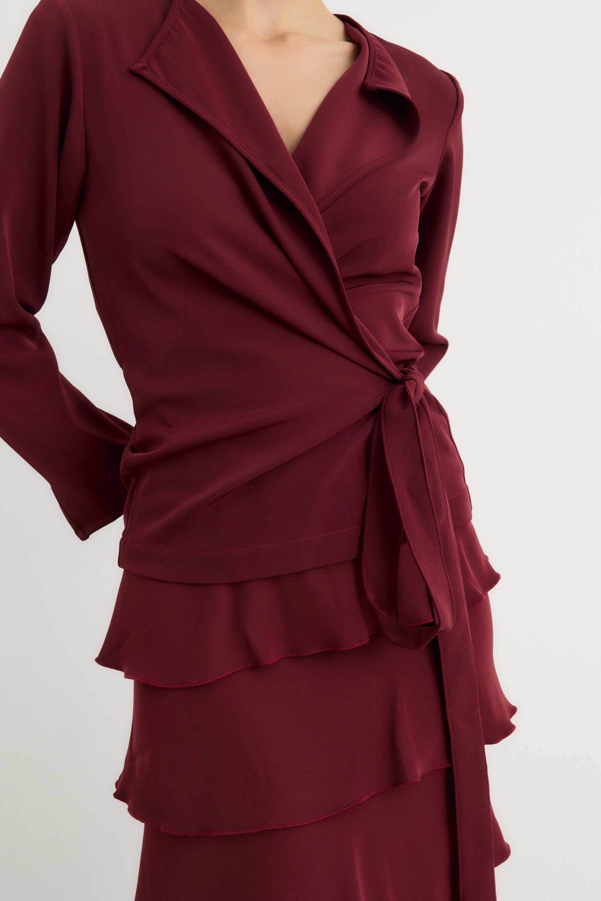 Camisa Catalina Granate - Preorder Shirts & Blouses Galcon Studio 