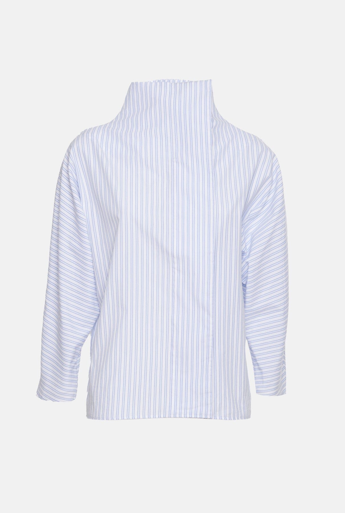 Camisa cierre lateral rayas Shirts & blouses Iki Essentials 