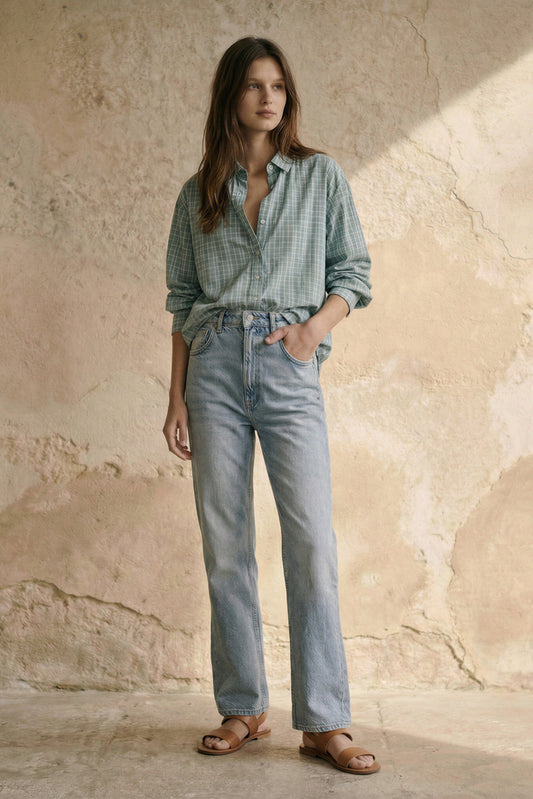 Camisa Deva Azul Shirts & blouses Kolonaki 