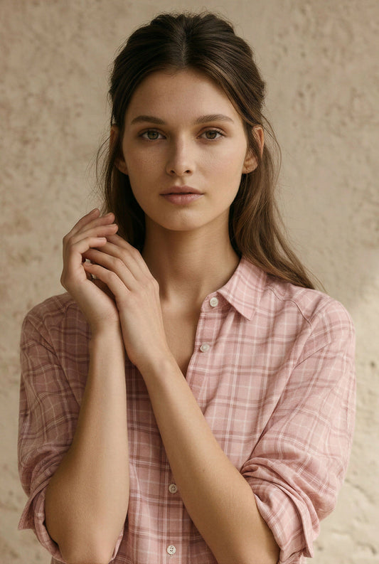 Camisa Deva Rosa Shirts & blouses Kolonaki 